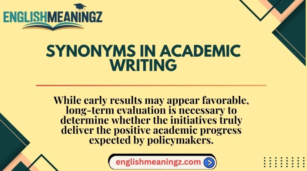 Synonyms in Academic Writing