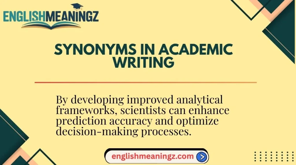 Synonyms in Academic Writing