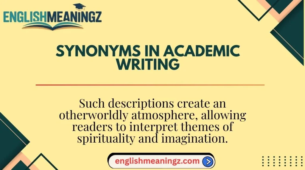 Synonyms in Academic Writing