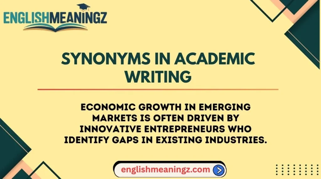 Synonyms in Academic Writing