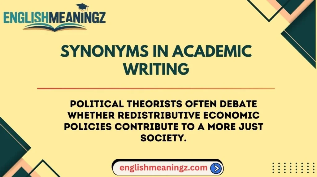 Synonyms in Academic Writing