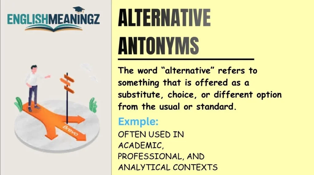 Alternative Antonyms