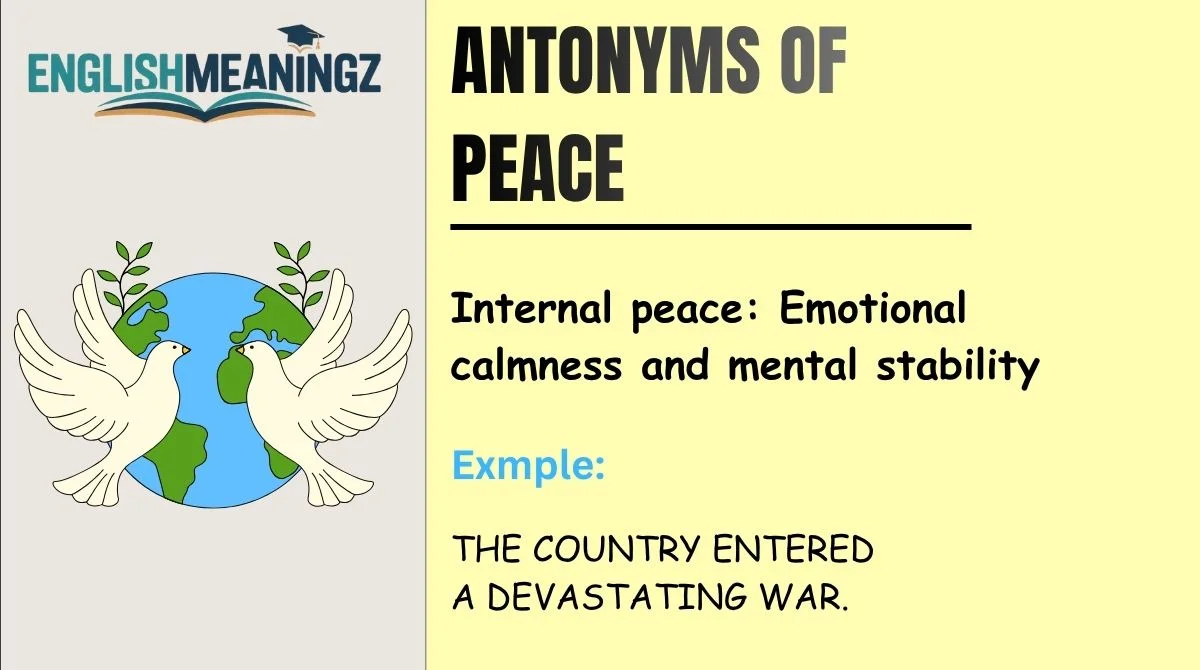 Antonyms of Peace