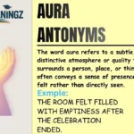 Aura Antonyms