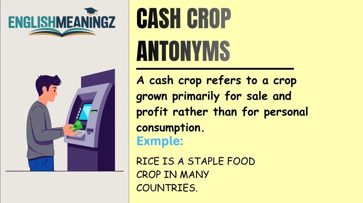 Cash Crop Antonyms