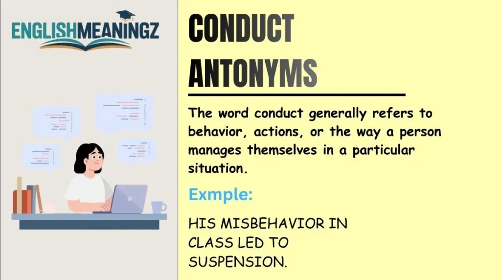 Conduct Antonyms