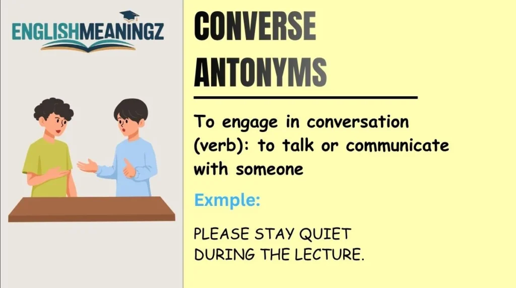 Converse Antonyms