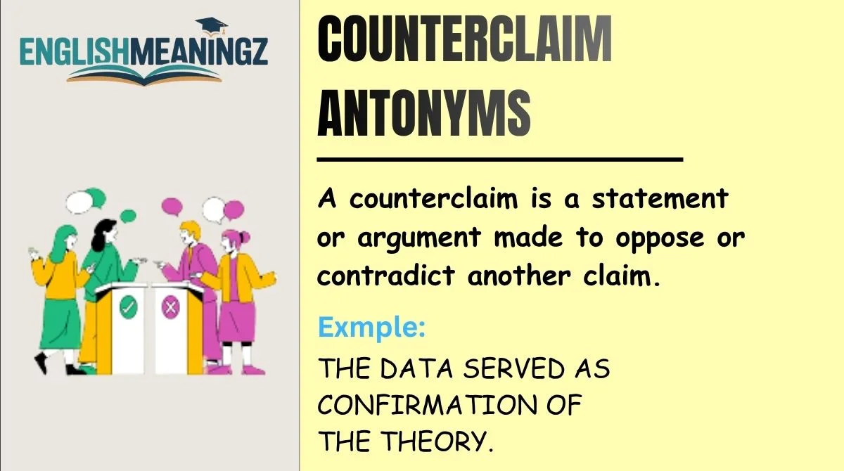 Counterclaim Antonyms