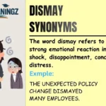 Dismay Synonyms