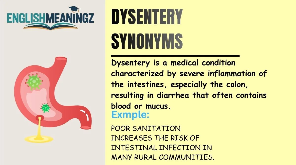 Dysentery Synonyms