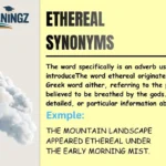 Ethereal Synonyms