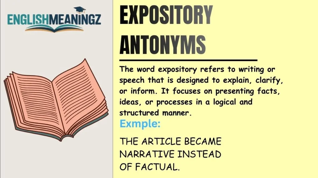 Expository Antonyms