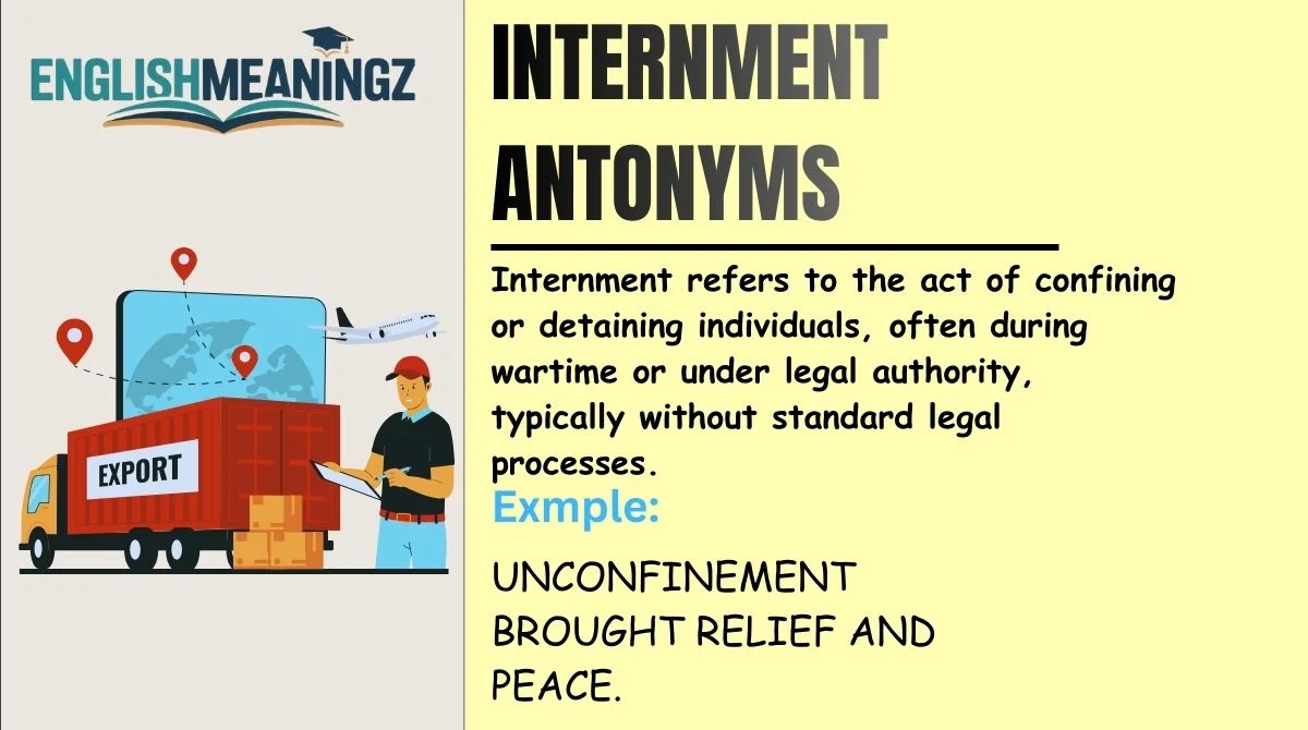 Internment Antonyms