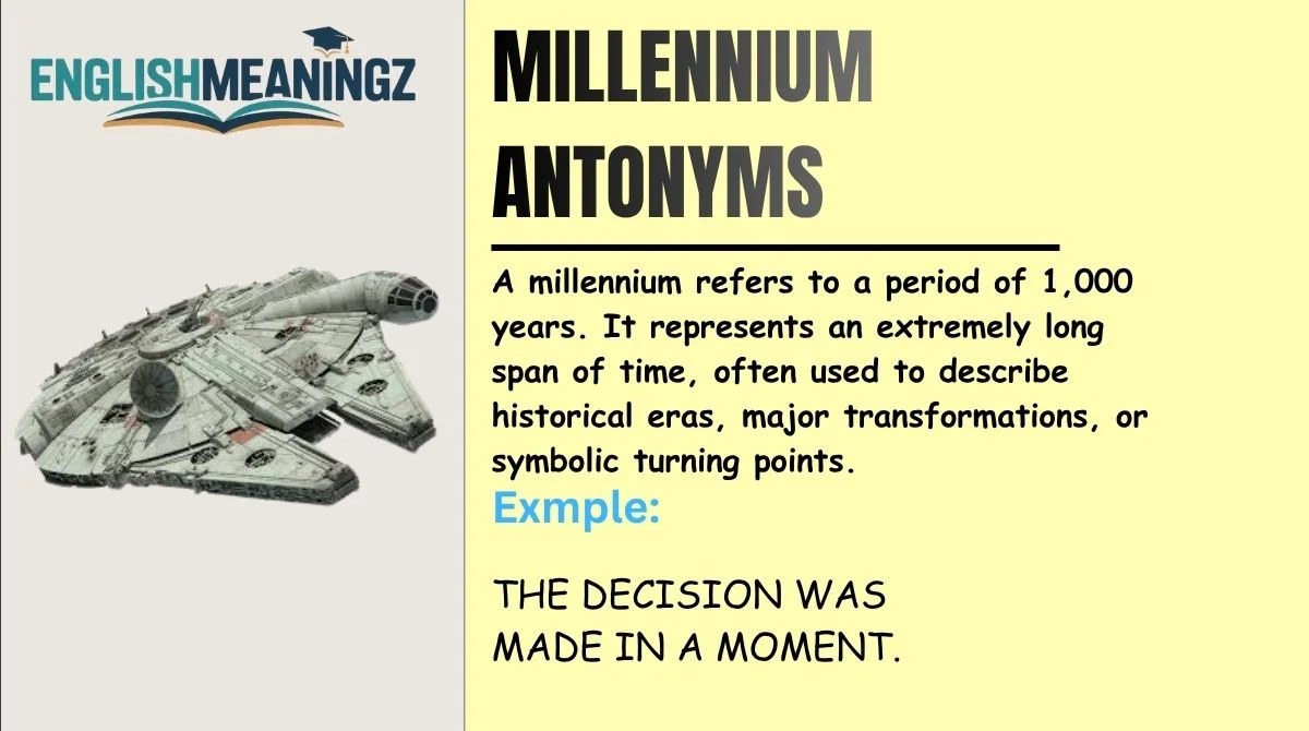 Millennium Antonyms