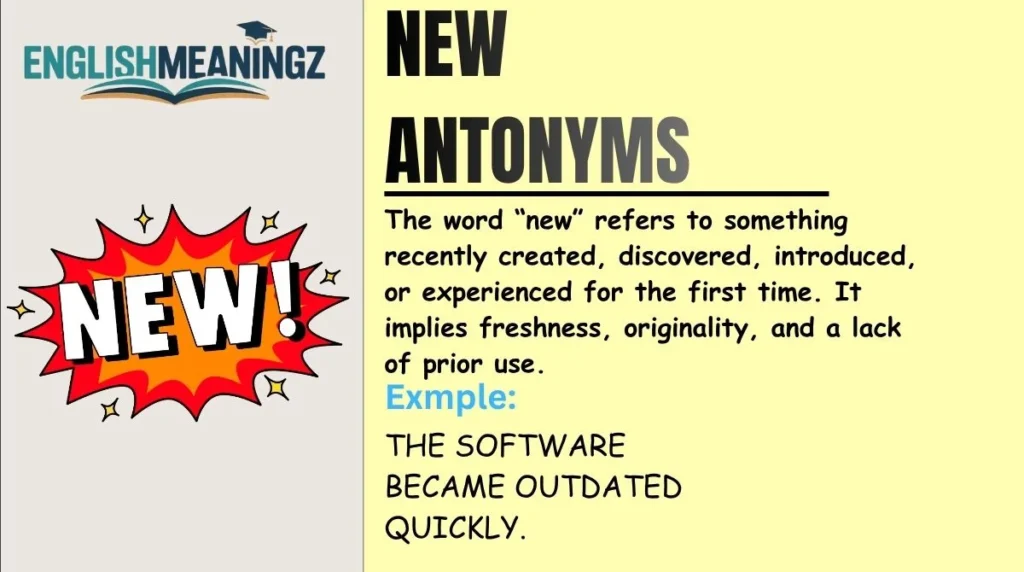 New Antonyms