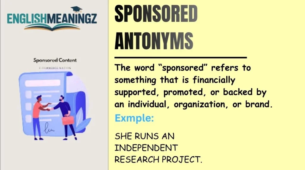 Sponsored Antonyms