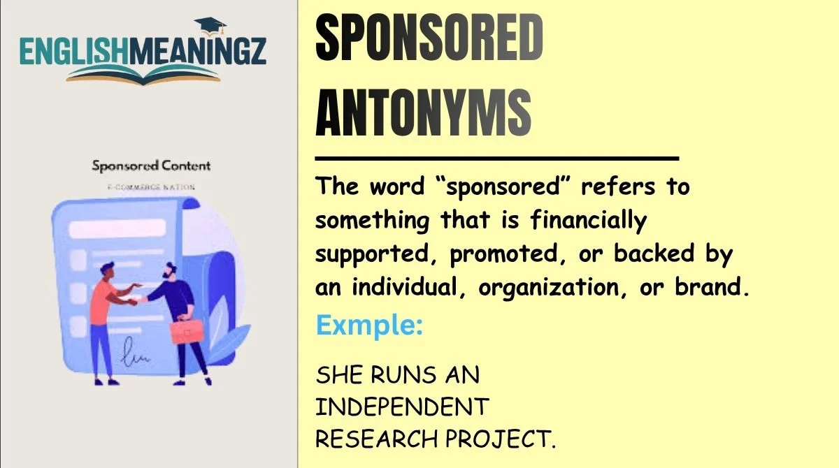 Sponsored Antonyms