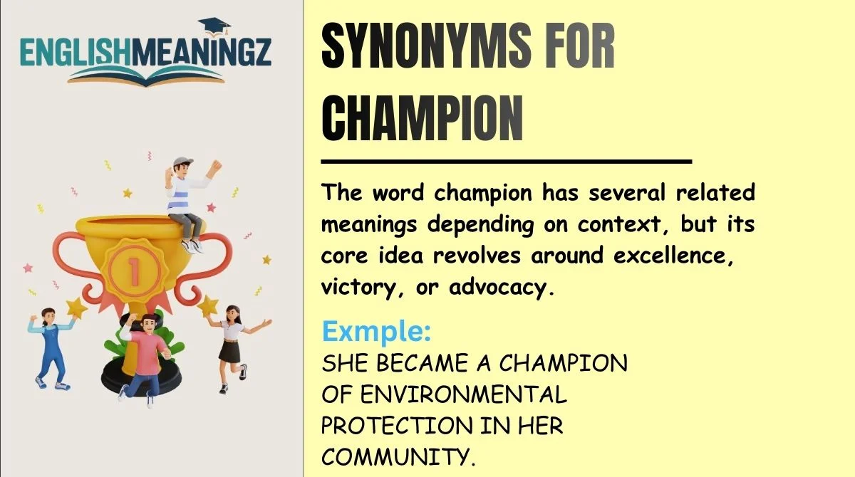 Synonyms for Champion