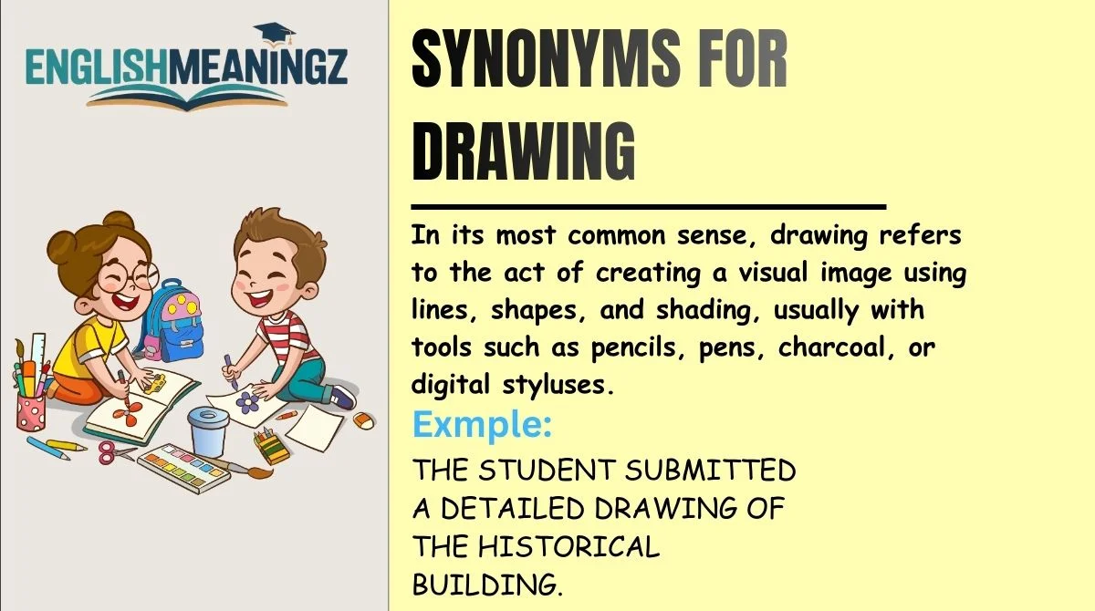 Synonyms for Drawing