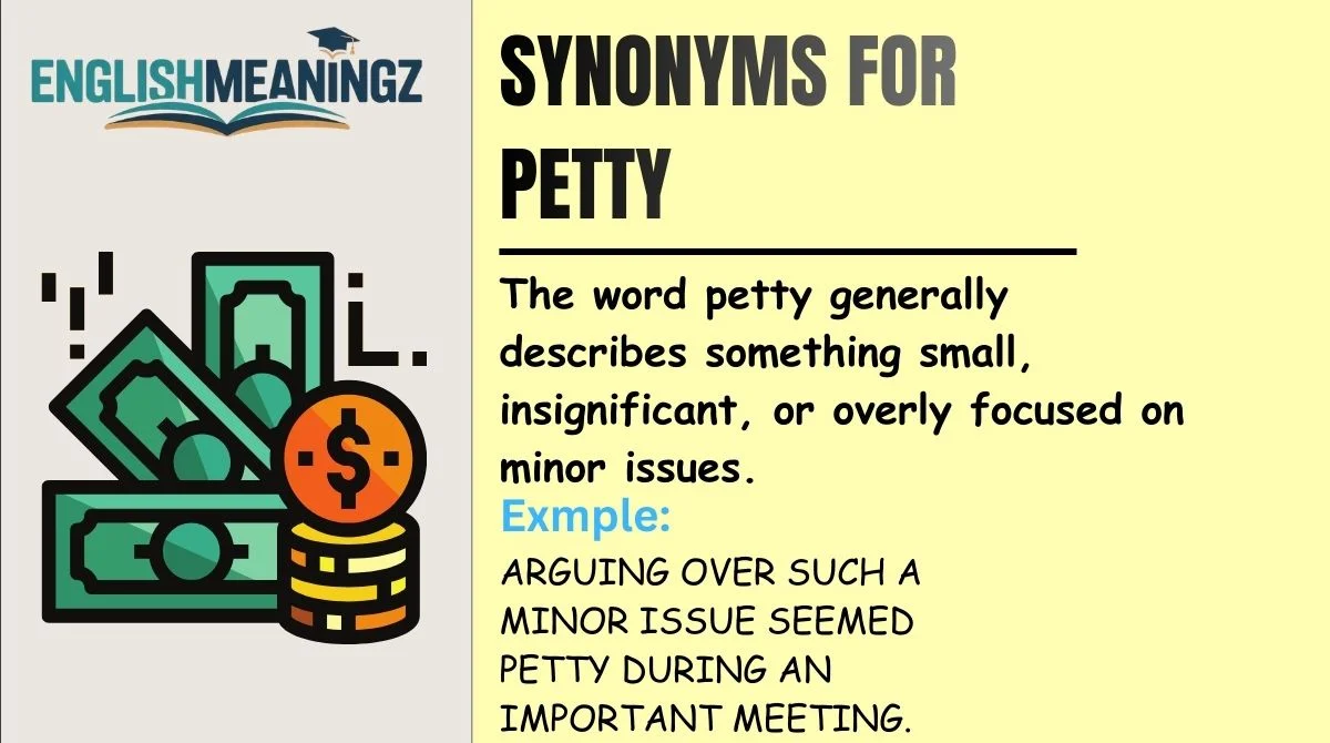 Synonyms for Petty