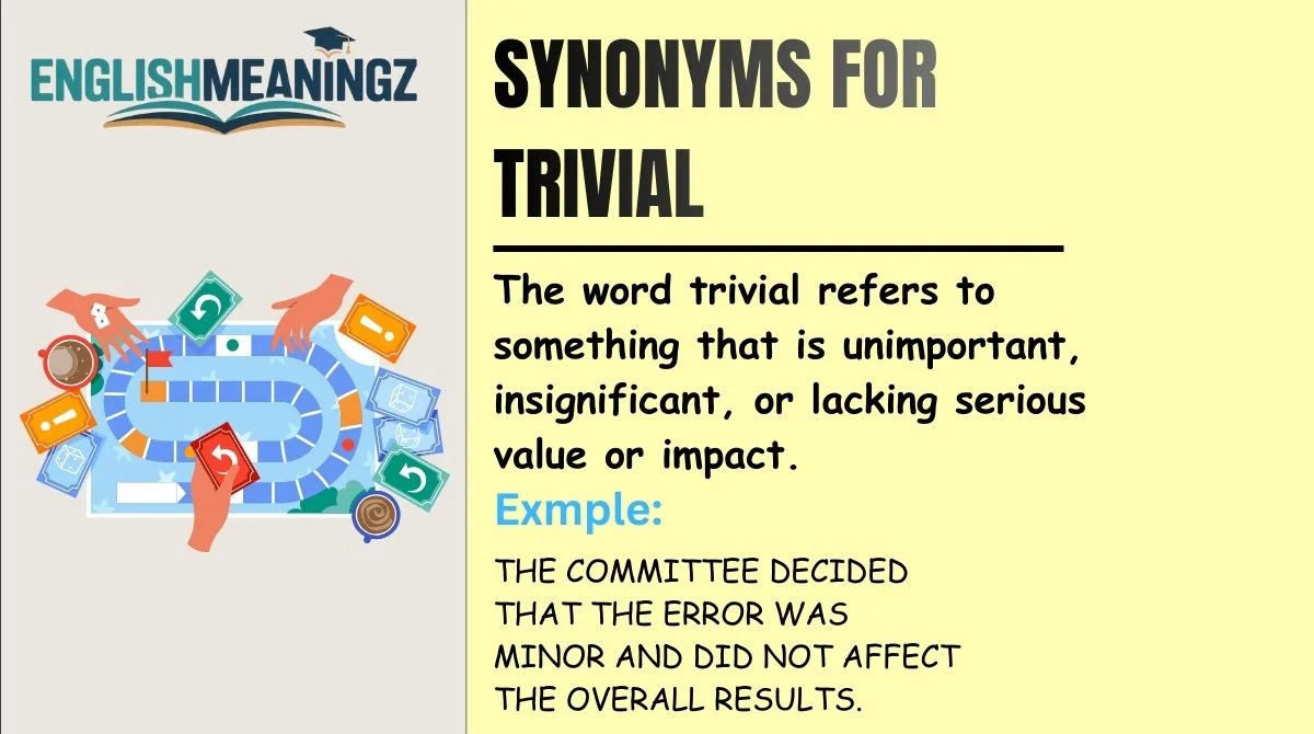 Synonyms for Trivial