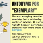 Antonyms for “Exemplary”