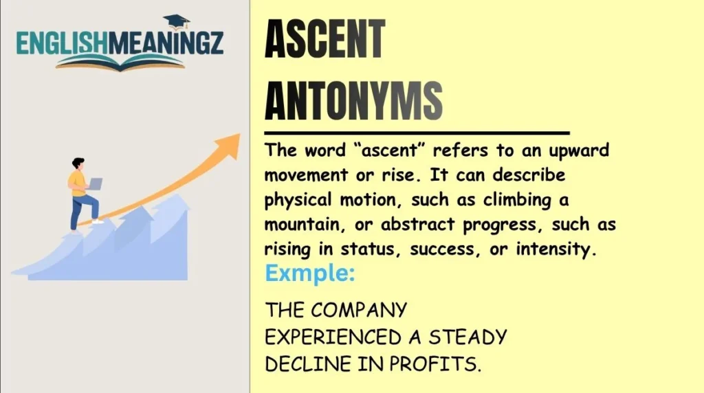 Ascent Antonyms
