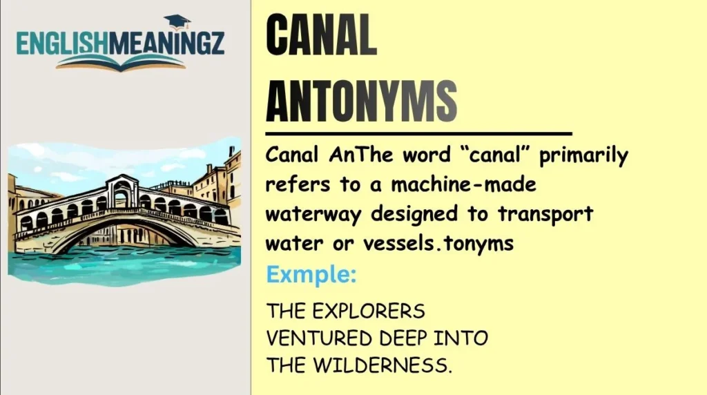 Canal Antonyms