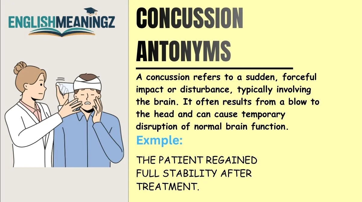 Concussion Antonyms