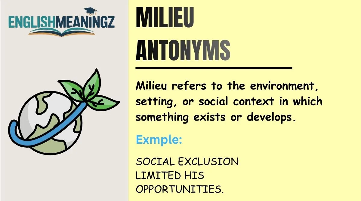 Milieu Antonyms
