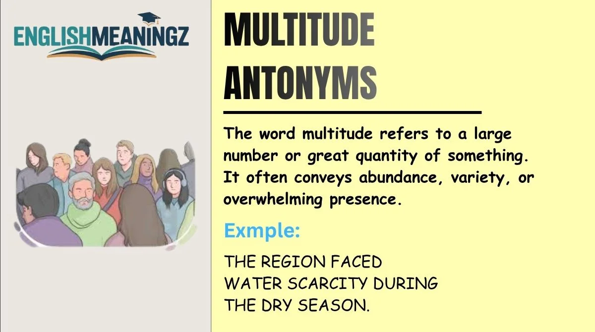 Multitude Antonyms