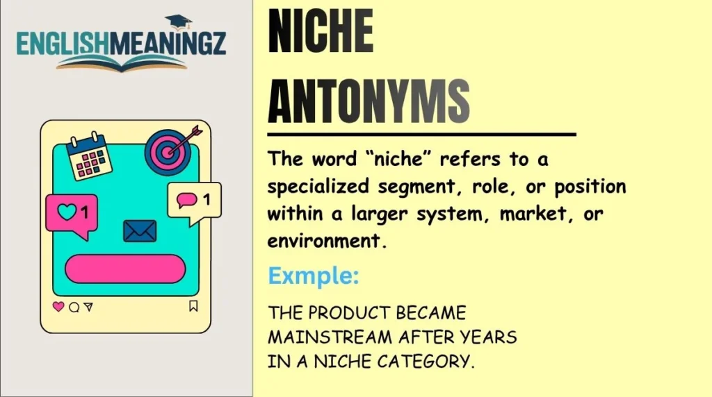 Niche Antonyms