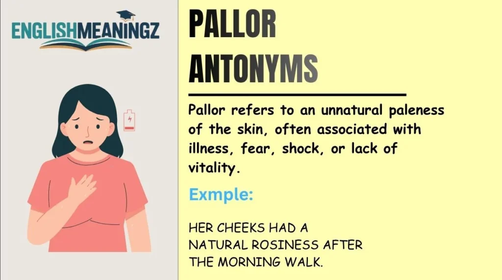 Pallor Antonyms