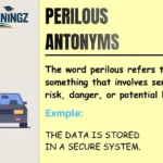 Perilous Antonyms