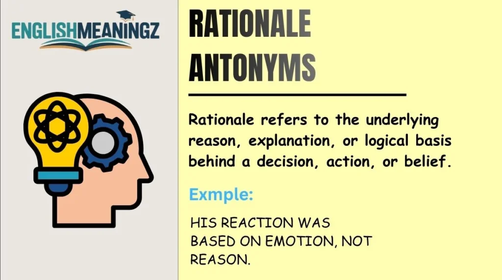Rationale Antonyms
