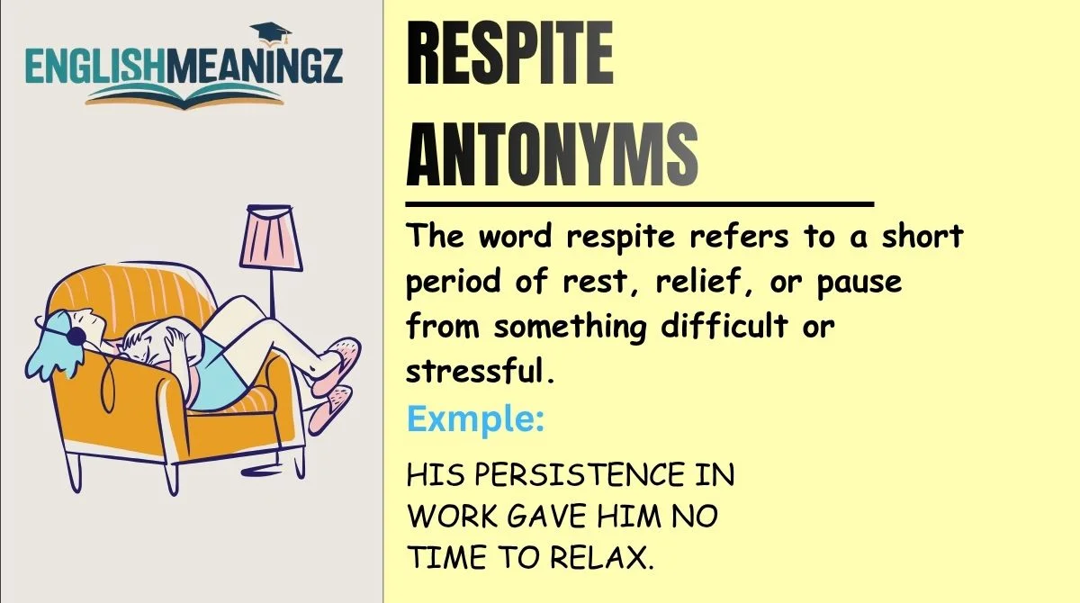 Respite Antonyms