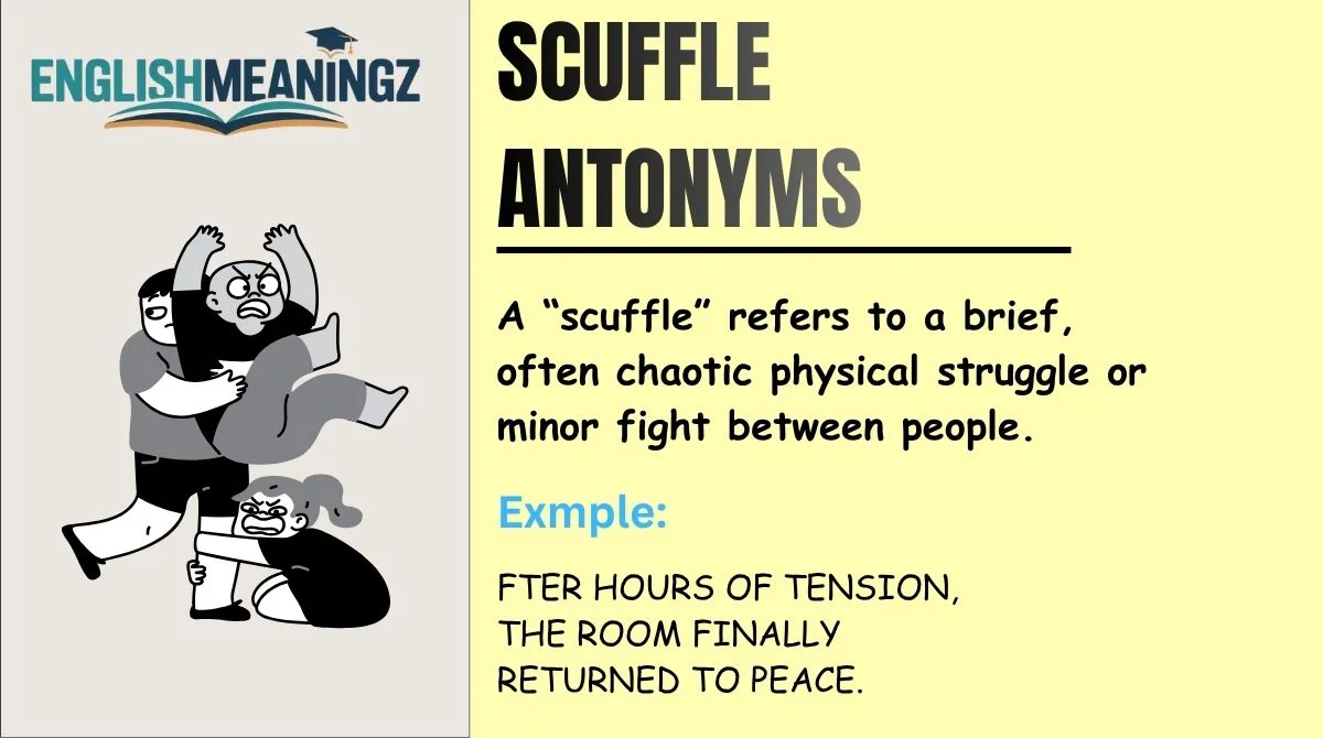 Scuffle Antonyms