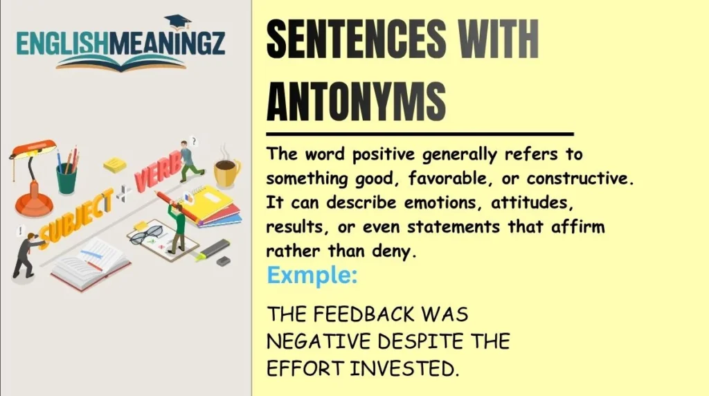 Sentences with Antonyms