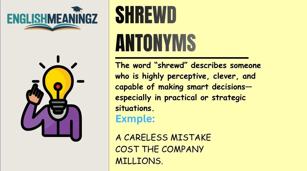 Shrewd Antonyms