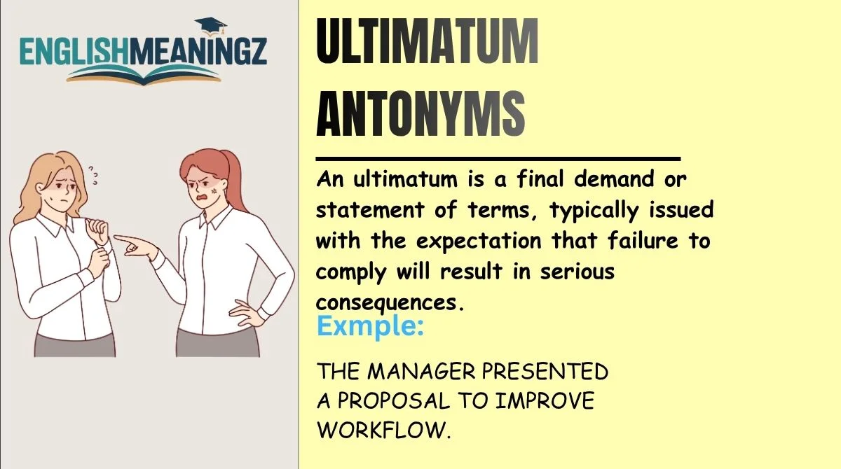 Ultimatum Antonyms