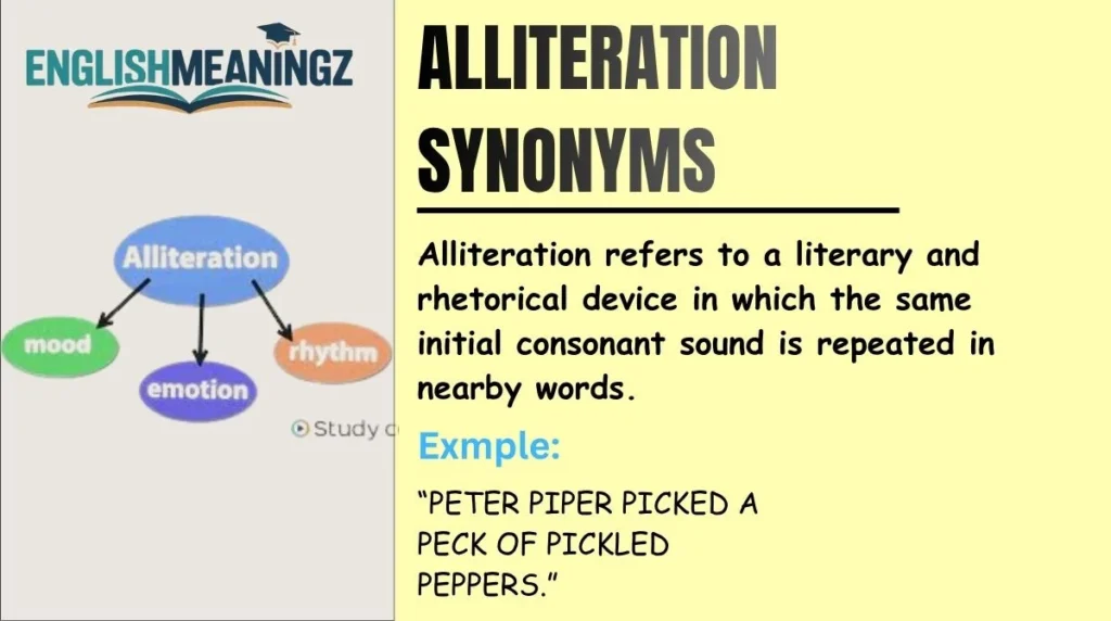 Alliteration Synonyms