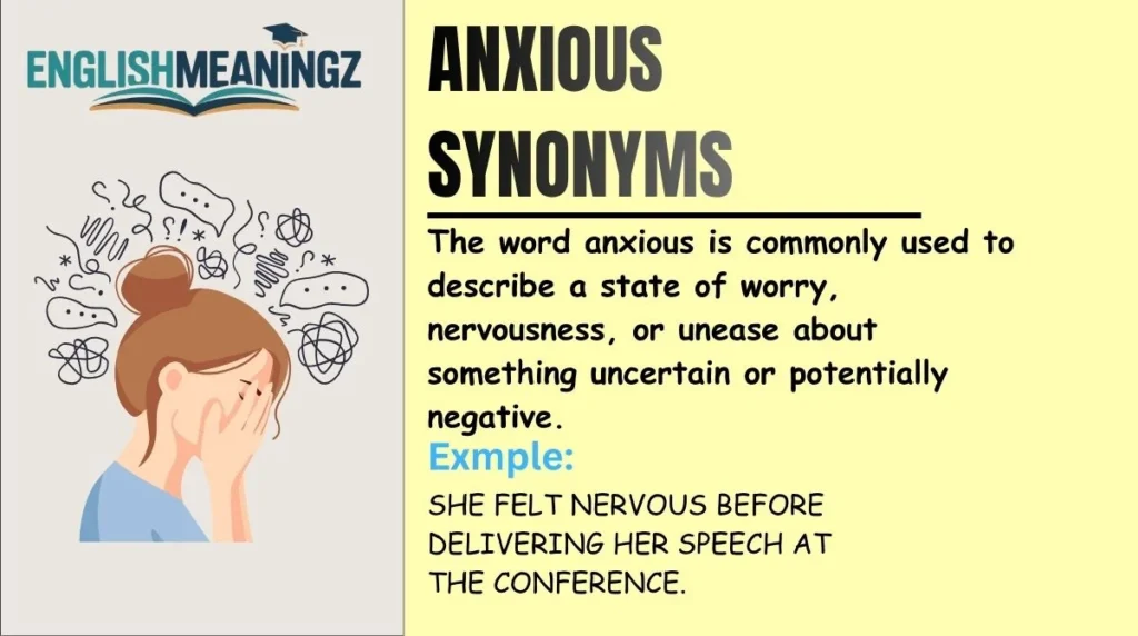Anxious Synonyms