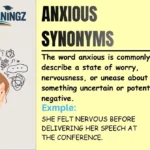 Anxious Synonyms