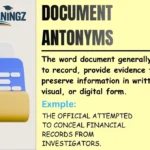 Document Antonyms
