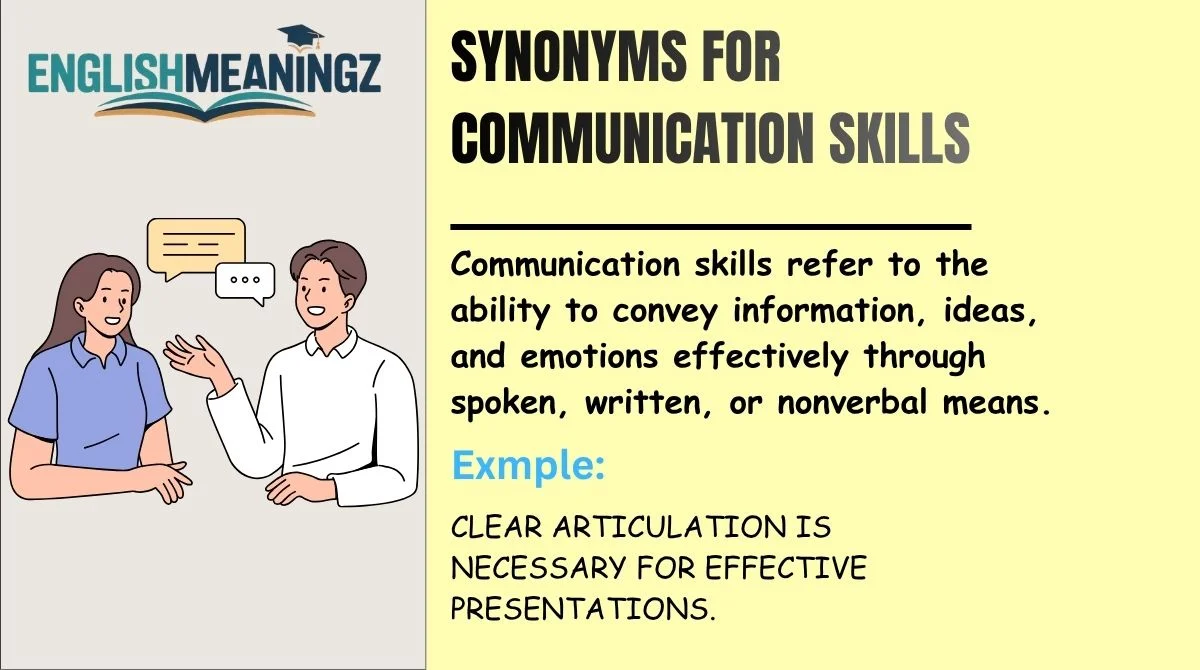 Synonyms for Communication Skills