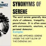 Synonyms of Serene