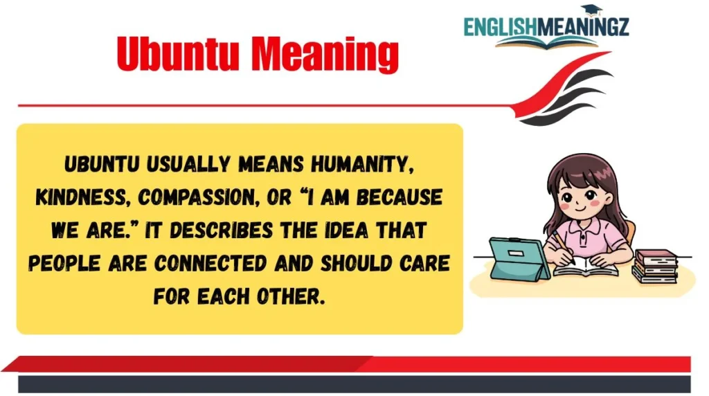 Ubuntu Meaning