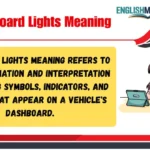 Dashboard Lights Meaning