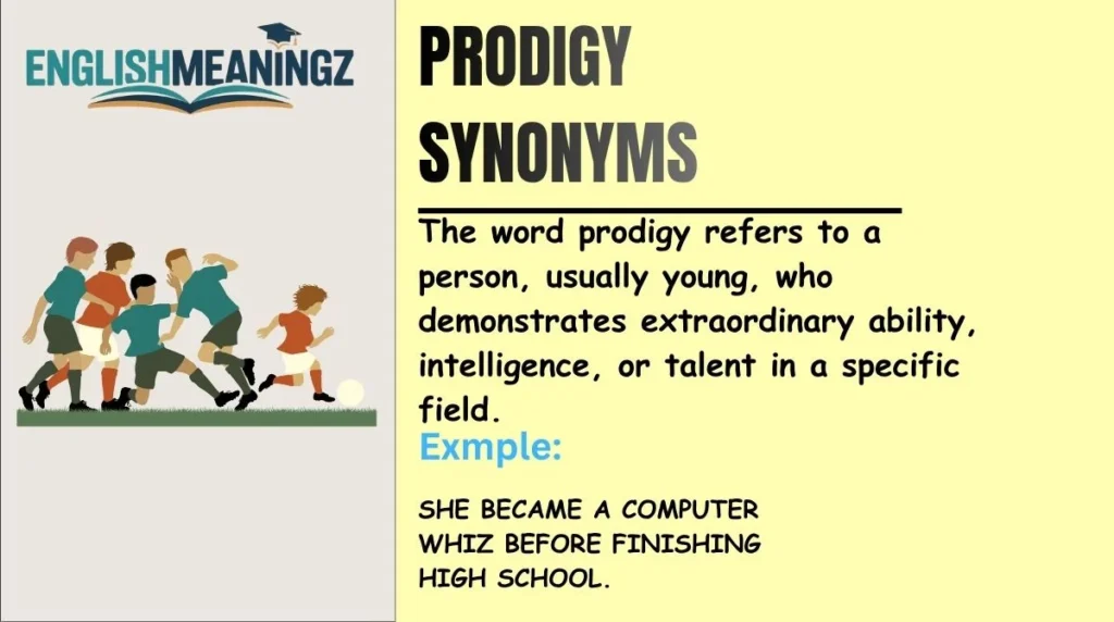 Prodigy Synonyms