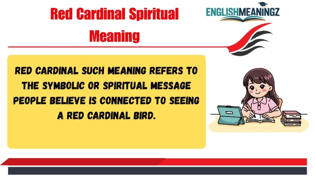 Red Cardinal Spiritual Meaning
